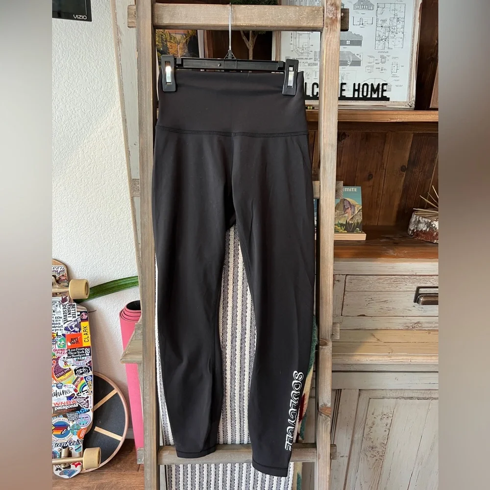 Lululemon x Soulcycle women’s wunder train contour fit high rise tight size 4 - Picture 1 of 10